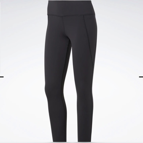 REEBOK LUX 2 LEGGINGS - SMALL - BLACK - Picture 11 of 12